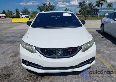 2013 Honda Civic Si z USA, uszkodzony, nr VIN 2HGFB6E5XDH708240